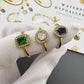 Finger Ring, 18K Gold Plated Steel
