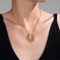 Necklace, 18K Gold Plated Steel