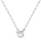 Necklace, 18K Gold Plated Steel