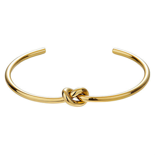 Bracelet, 18K Gold Plated Steel