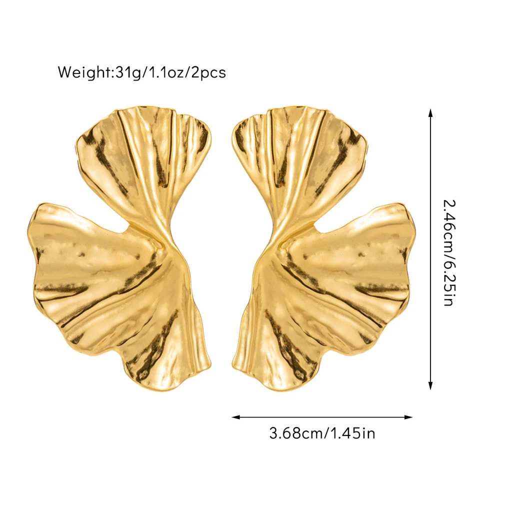 Elegant Leaf Earrings for Women